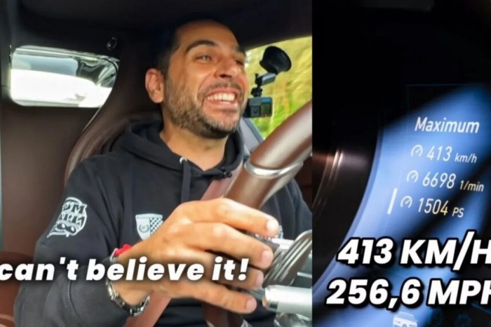 Ютубер разогнался на Bugatti Chiron Sport до 413 км/ч на А1 в Германии